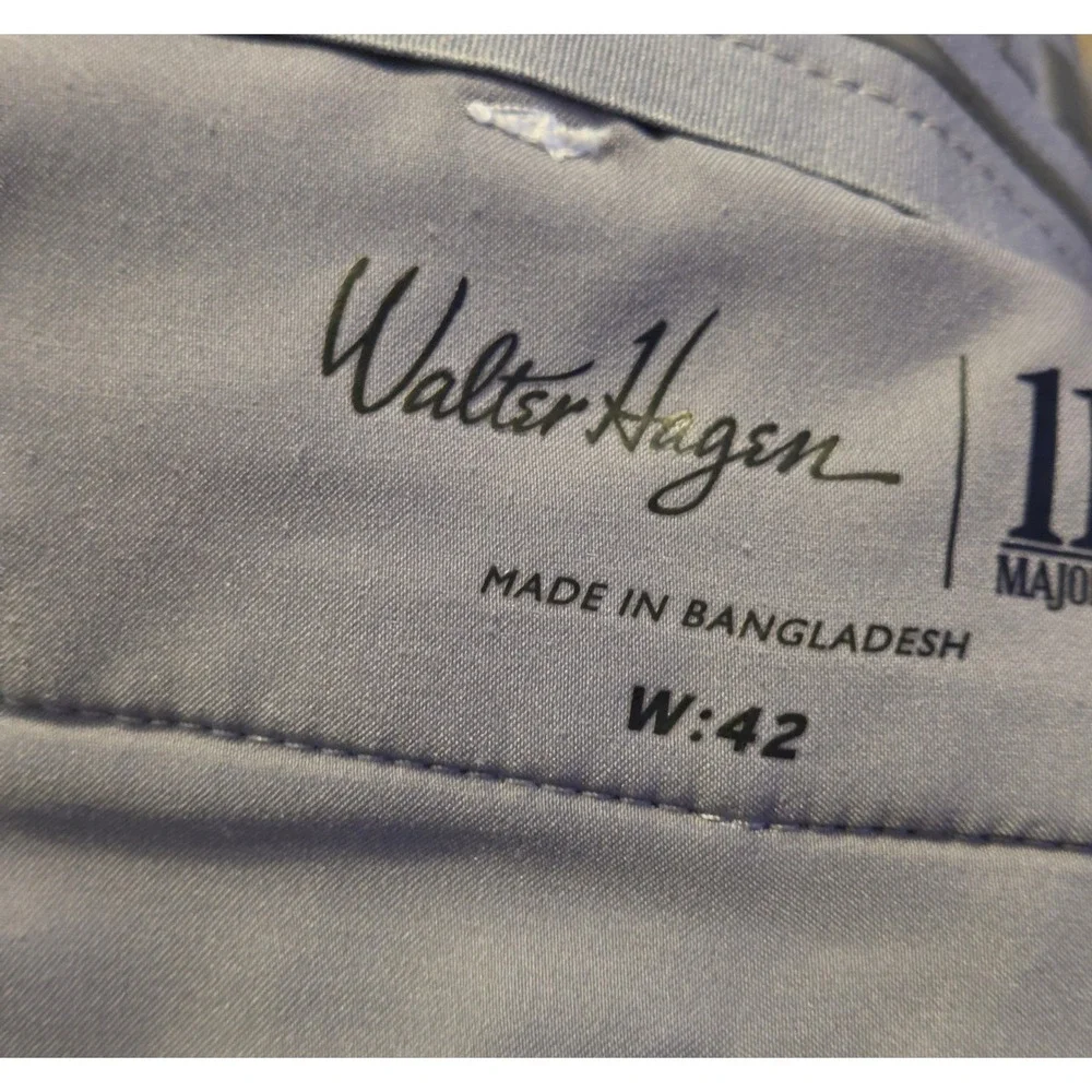 Walter Hagen 11 Majors Golf Shorts‎ Men's Size 42 Blue